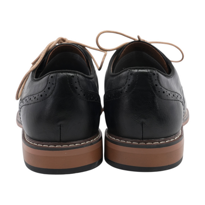 Madden Black Lace-Up Dress Shoes – Image 3