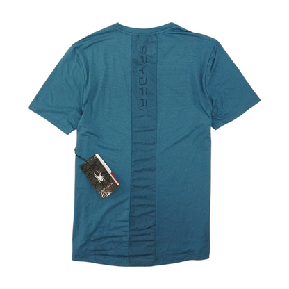 Blue Striped Active T-Shirt