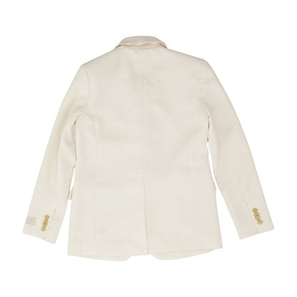 Ivory Solid Blazer