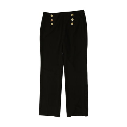Black Straight Pants