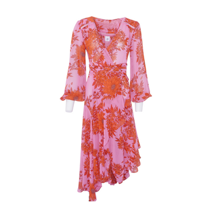 Pink Floral Cover-Up