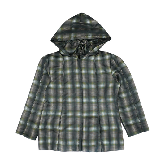 Vintage Brown Plaid Jacket