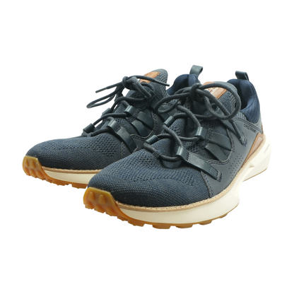Navy Lace-Up Casual Shoes