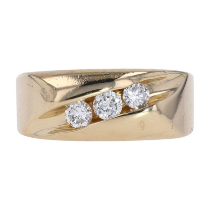3/8 ctw 14K Yellow Gold Diamond Band