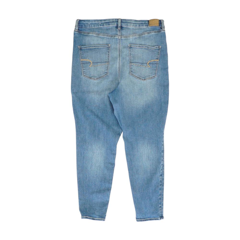 Blue Short Skinny Jeans