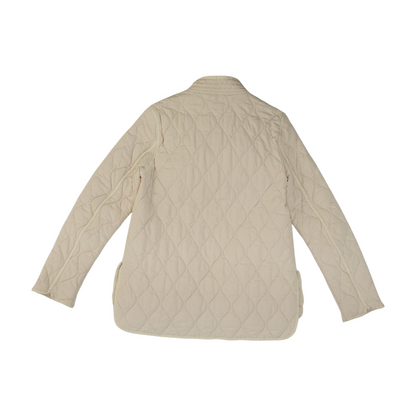 Beige Solid Jacket