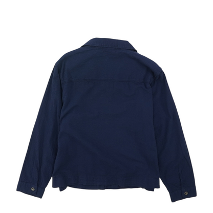 Navy Button Down