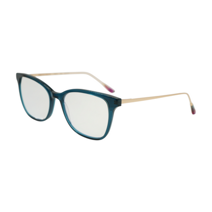 Christian Siriano Navy Noelle Square Prescription Eyewear – Image 1
