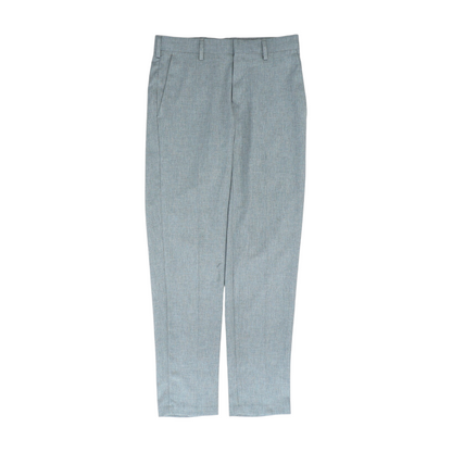 Gray Abstract Slim Pants