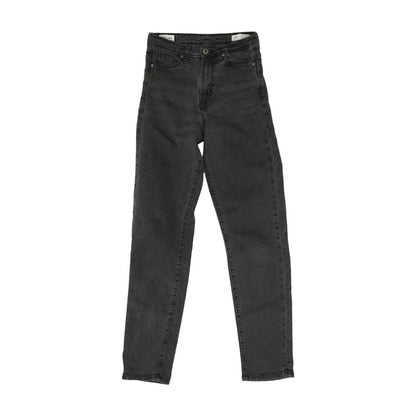 Black Solid Jeans