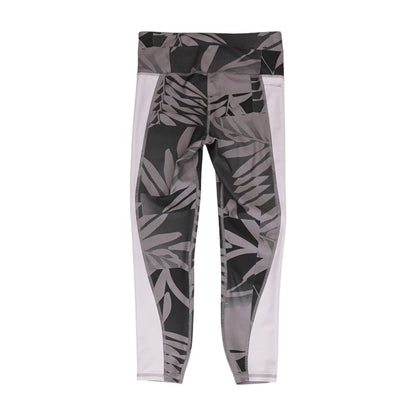 Purple Floral Leggings