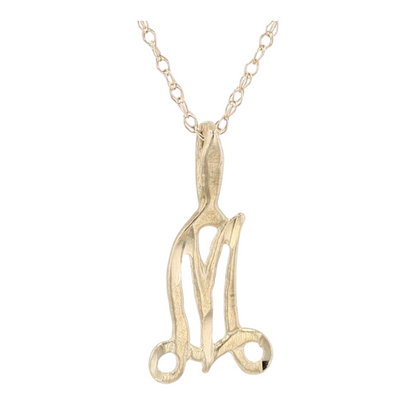 14K Yellow Gold Pendant Necklace