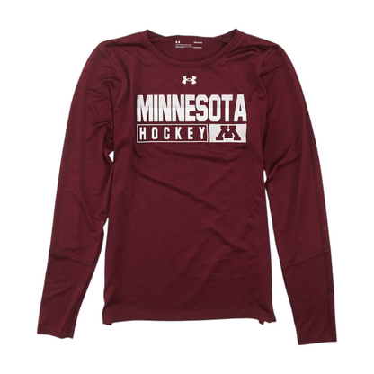 Maroon Minnesota Golden Gophers Solid Active T-Shirt