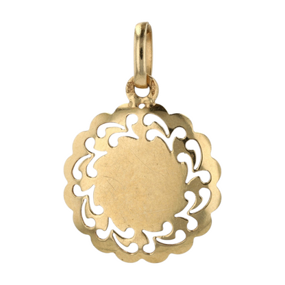 18K Yellow Gold Pendant