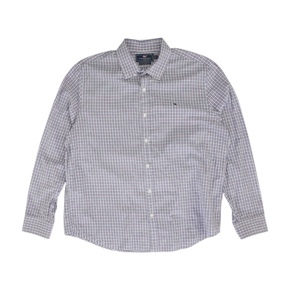 Multi Plaid Long Sleeve Button Down