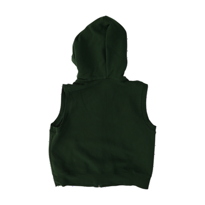 Green Solid Vest