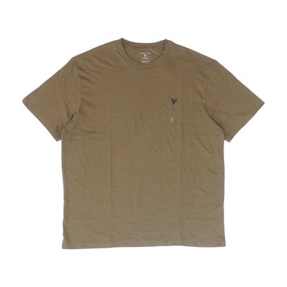 Brown Solid T-Shirt
