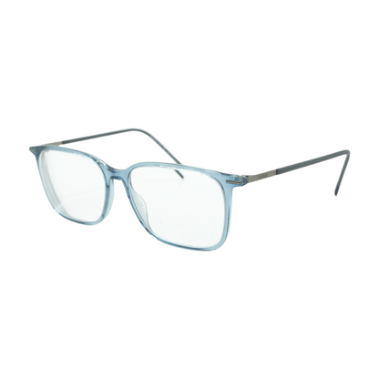 Blue HG 1271 Square Prescription Eyewear