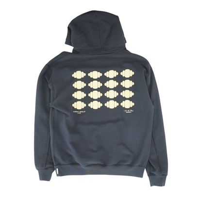 Black Solid Hoodie Pullover