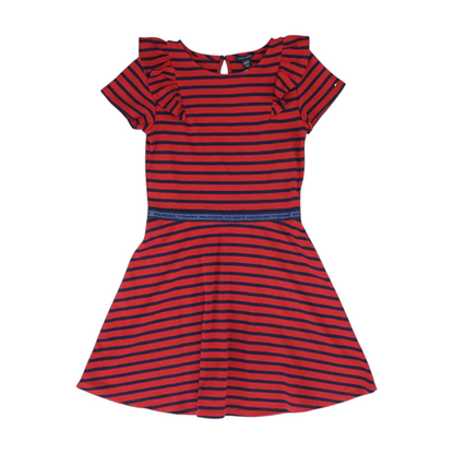 Red Striped Dress