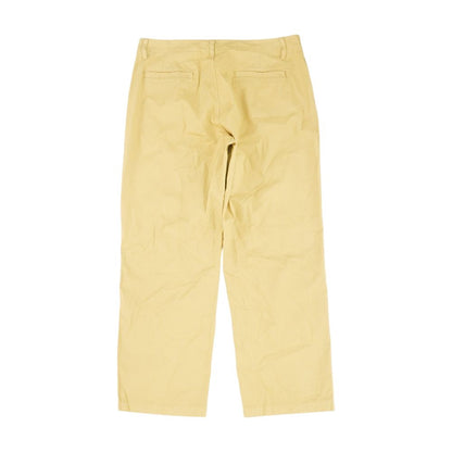 Khaki Solid Chino Pants