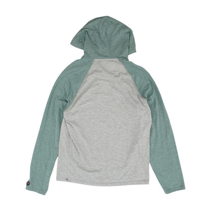 Gray Solid Hoodie Pullover