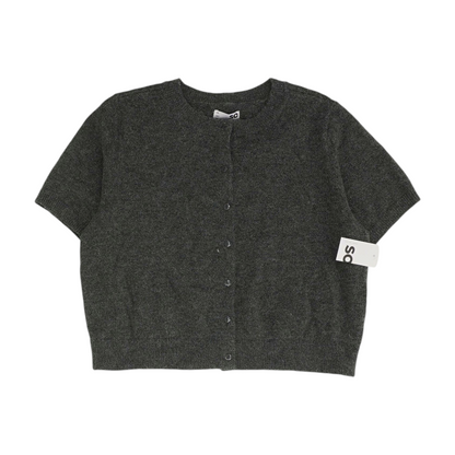 Charcoal Cardigan Sweater