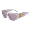 Gray BB0324SK Oval Sunglasses
