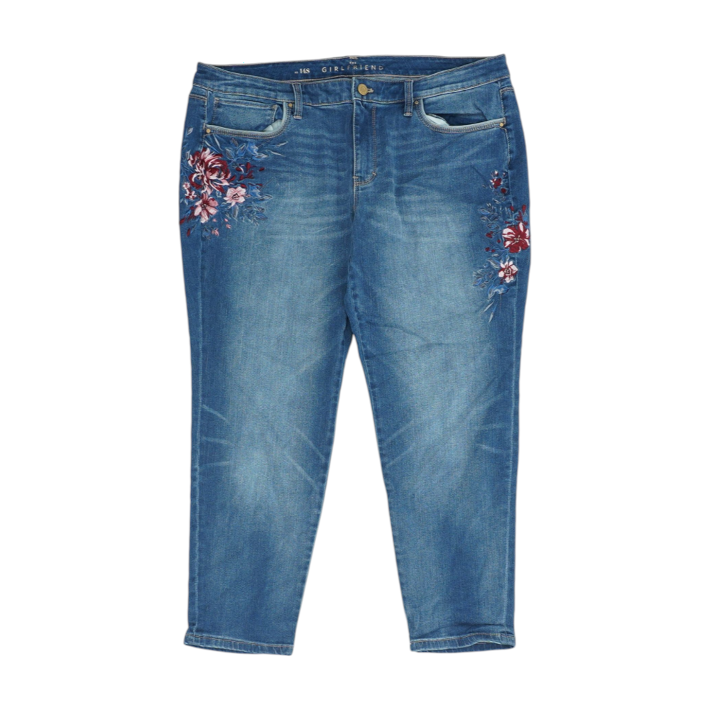 Blue Short Regular Jeans