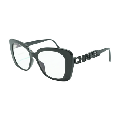 Black c.501-TB Cat Eye Prescription Eyewear