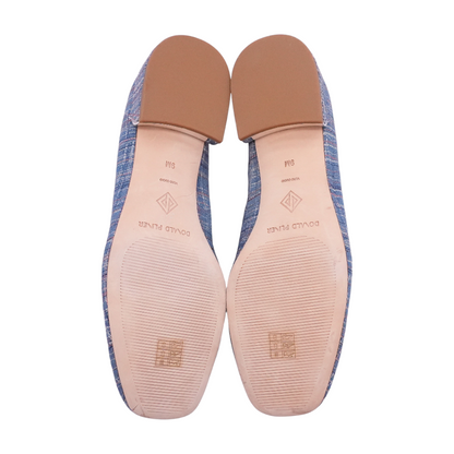 Blue Block Heels