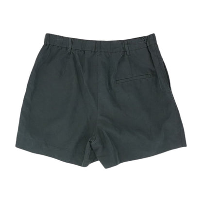 Black Solid Chino Shorts