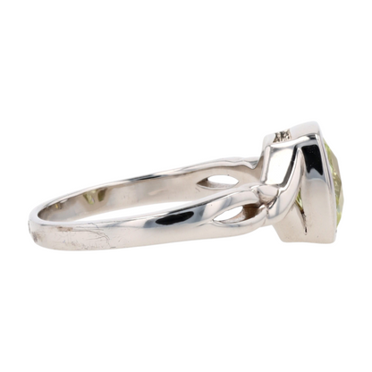 Sterling Silver Cubic Zirconia Fashion Ring