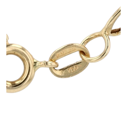 18K Yellow Gold Chain Necklace
