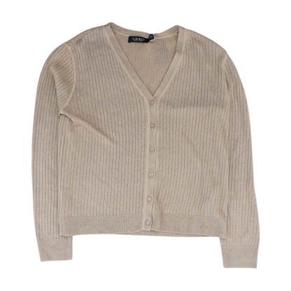 Tan Cardigan Sweater