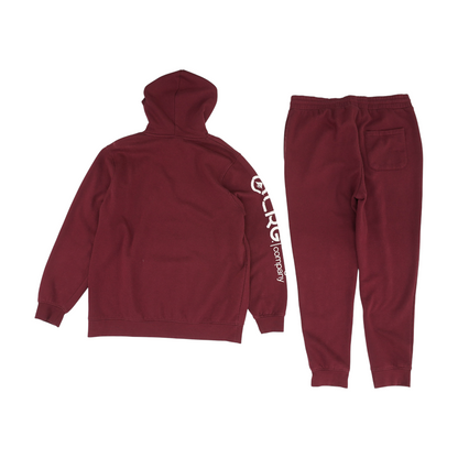 Burgundy Solid Active Set