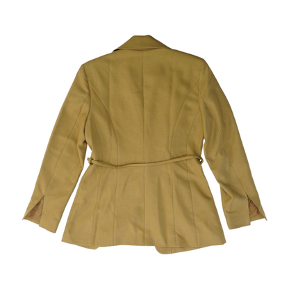 Brown Solid Blazer