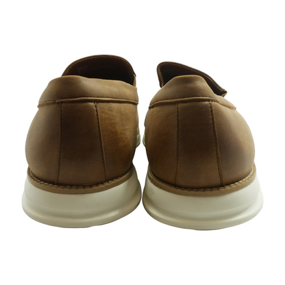 Brown Slip-On Dress Shoes
