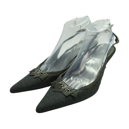 Gray Pump Heels
