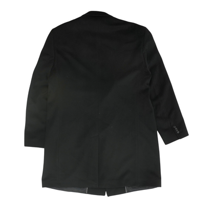 Black Long Solid Coat