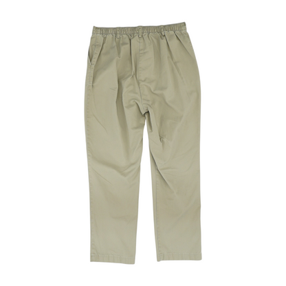 Khaki Petite Straight Pants