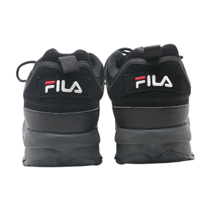 Black Low-Top Athletic Shoes