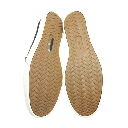 Black Slip-On Casual Shoes
