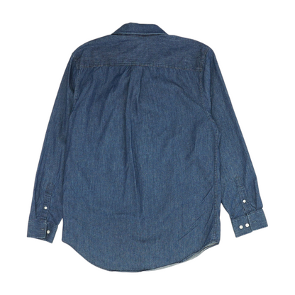 Navy Button Down