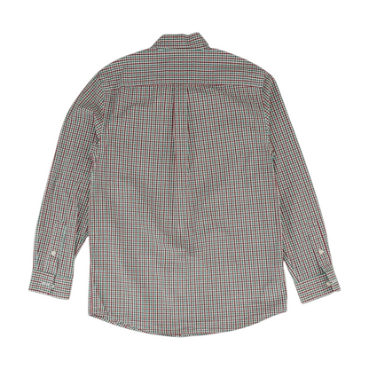 Multi Check Long Sleeve Button Down