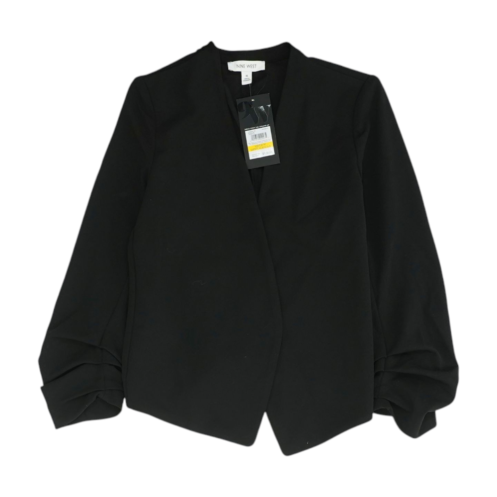 Black Solid Blazer