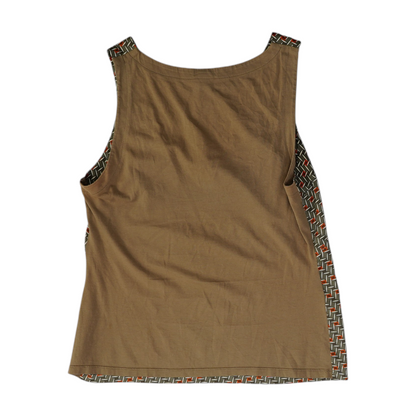 Multi Petite Print Blouse