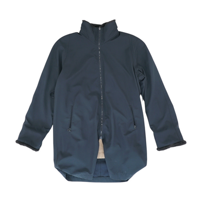 Vintage Black Tall Solid Coat