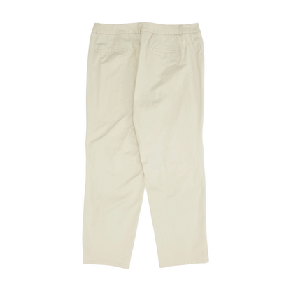 Beige Plus Regular Pants