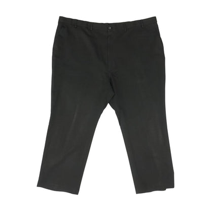 Black Solid Dress Pants